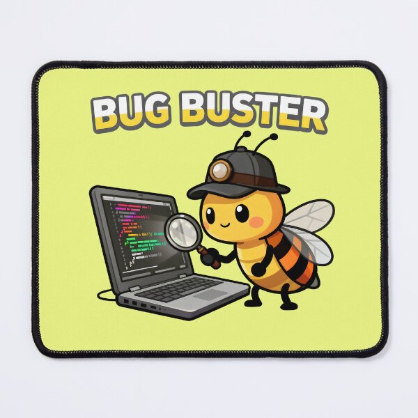 Item preview, Cute Bug Buster Bee - Funny Programmer, Coding & Computer Science Gift designed and sold by Modern-Mojo.