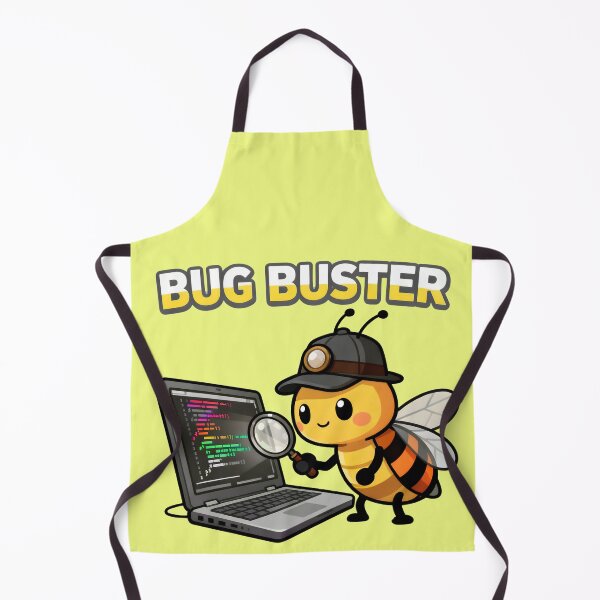 Item preview, Cute Bug Buster Bee - Funny Programmer, Coding & Computer Science Gift designed and sold by Modern-Mojo.
