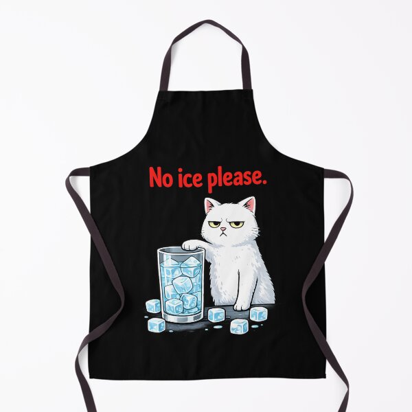 Item preview, No Ice Please Funny Cat designed and sold by JODYSMORGAN.