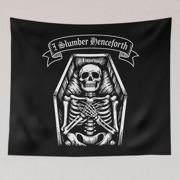 Item preview, Skeleton Lying In Grave designed and sold by SignumShop.