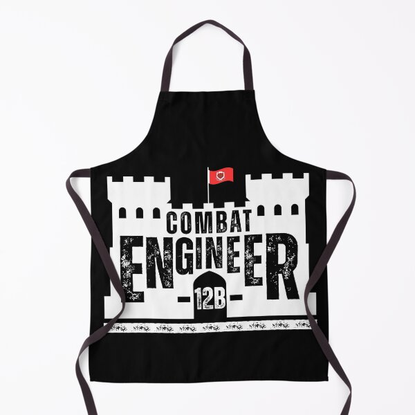 Item preview, Combat Engineer 12B Castle Emblem – U.S. Army Engineer Corps Military MOS Design designed and sold by GFamilyC.