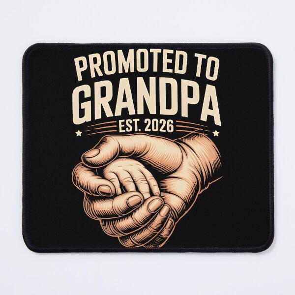 Item preview, Copy of Promoted to Grandpa Est. 2026 Baby Announcement Grandpa designed and sold by MizoX7.