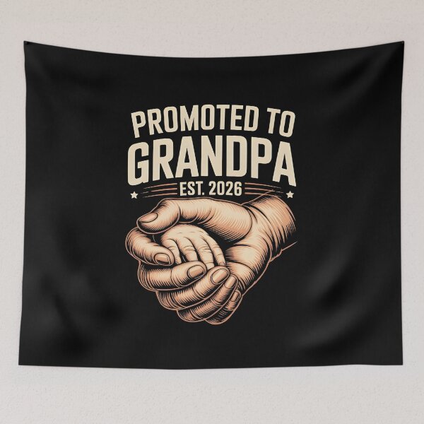 Item preview, Copy of Promoted to Grandpa Est. 2026 Baby Announcement Grandpa designed and sold by MizoX7.