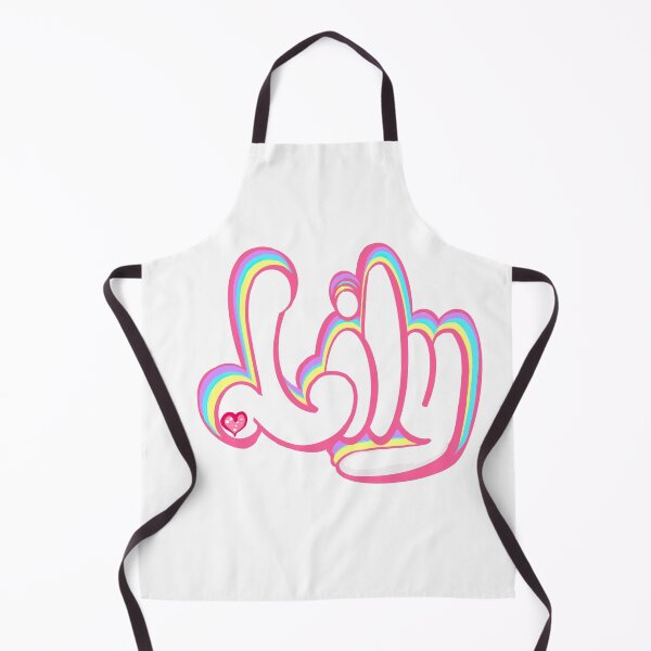 Item preview, Lily popular girls first name in white and pastels with heart. Personalized personalised customised name Lily designed and sold by Artonmytee.