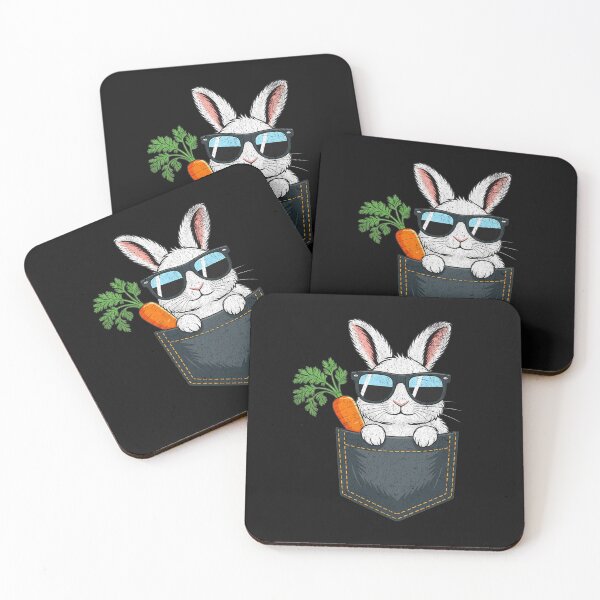 Item preview, Cool Easter Bunny Rabbit Sunglasses Pocket Men Women Kids designed and sold by clothesy7.