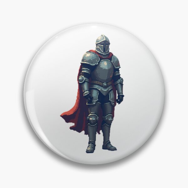 Item preview, formidable knight armor red cape spirit valor designed and sold by ART ATTACK ZONE.