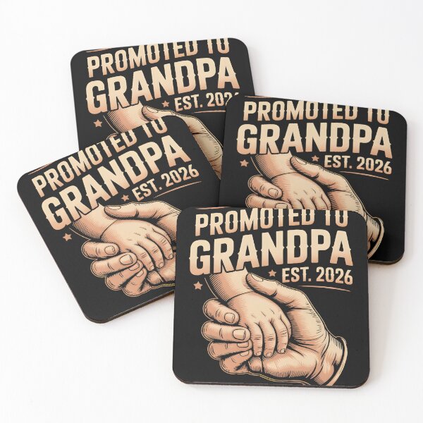 Item preview, Copy of Promoted to Grandpa Est. 2026 Baby Announcement Grandpa designed and sold by MizoX7.