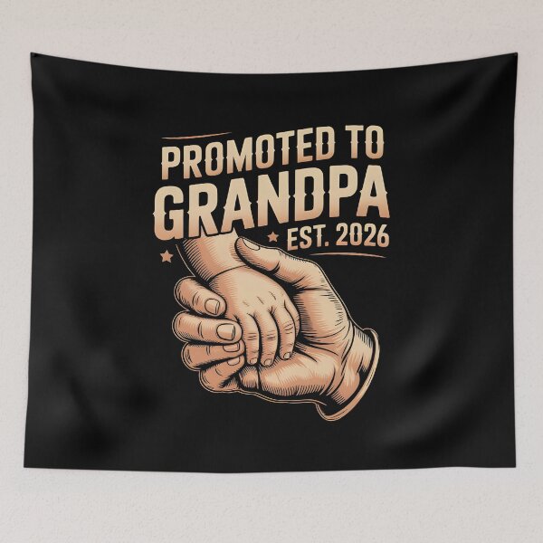Item preview, Copy of Promoted to Grandpa Est. 2026 Baby Announcement Grandpa designed and sold by MizoX7.