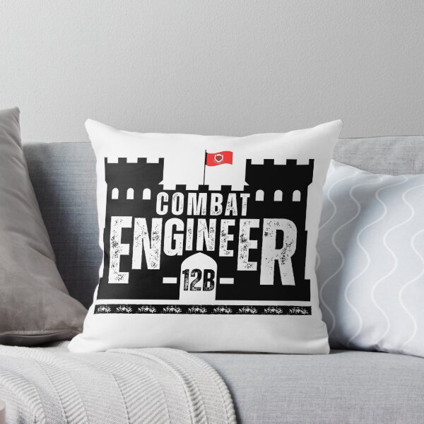 Item preview, Combat Engineer 12B Black Castle Emblem – U.S. Army Engineer Corps Military MOS Design designed and sold by GFamilyC.