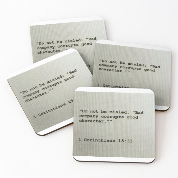 Item preview, 1 Corinthians 15:33 designed and sold by di-Vera-Rosati.