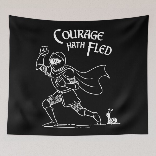 Item preview, Knight Running Away Scared designed and sold by SignumShop.
