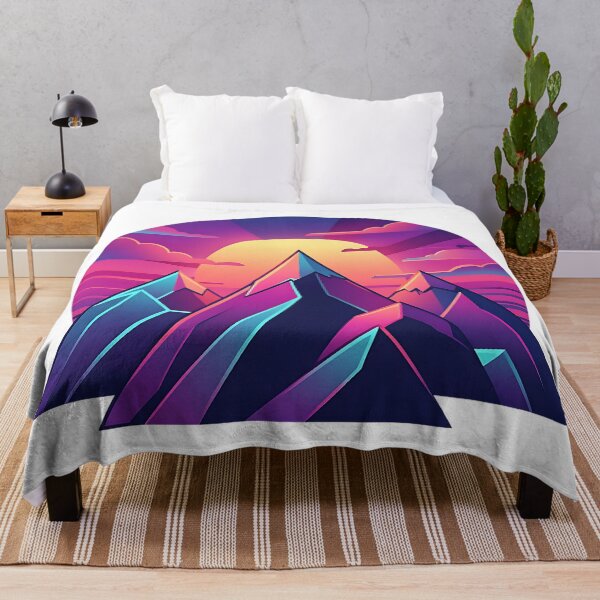 Item preview, floyd inspired mountain art designed and sold by Metaverse8.