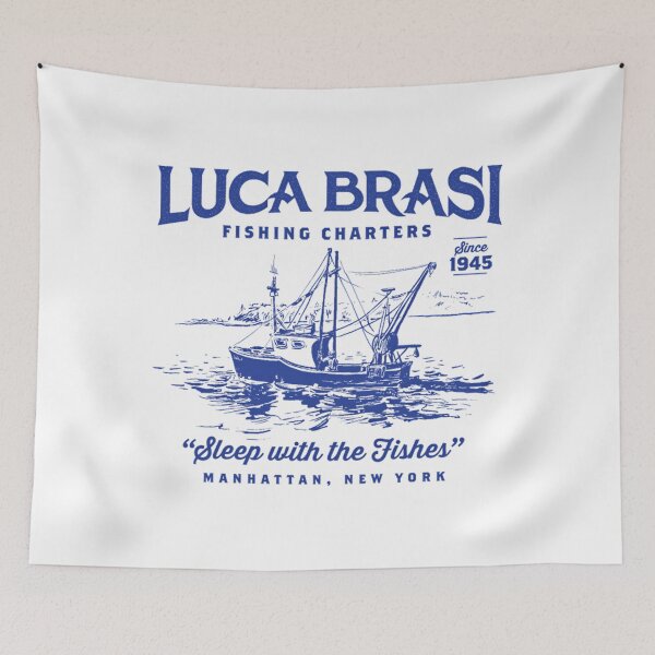 Item preview,  Luca Brasi Fishing Charters Sleep With The Fishes Manhattan New York designed and sold by Habman.