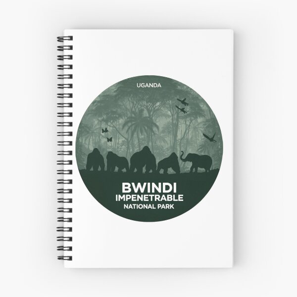 Item preview, Bwindi Impenetrable National Park Quietleaf Traverse designed and sold by Simsimah26Parks.