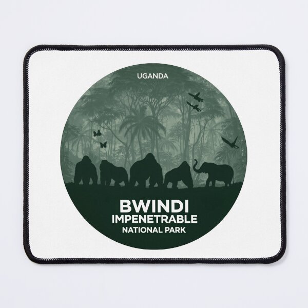 Item preview, Bwindi Impenetrable National Park Quietleaf Traverse designed and sold by Simsimah26Parks.