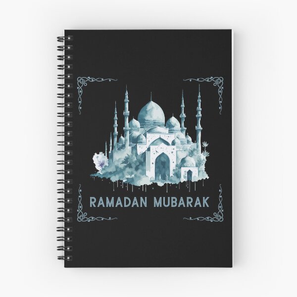 Item preview, Ramadan Mubarak Islamic Calligraphy Muslim Holy Month Design designed and sold by PixelWaveBD.