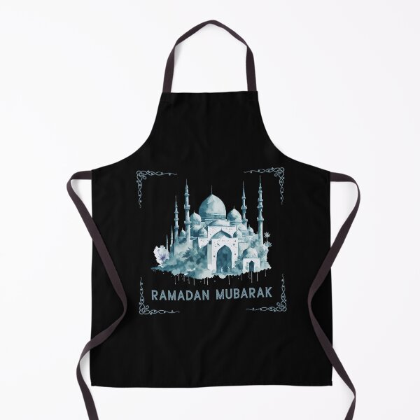 Item preview, Ramadan Mubarak Islamic Calligraphy Muslim Holy Month Design designed and sold by PixelWaveBD.