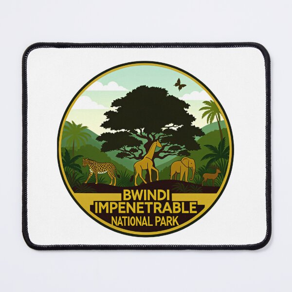 Item preview, Bwindi Impenetrable National Park Rootveil Forest Line designed and sold by Simsimah26Parks.
