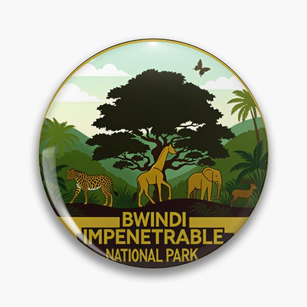 Item preview, Bwindi Impenetrable National Park Rootveil Forest Line designed and sold by Simsimah26Parks.