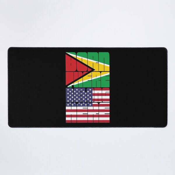 Item preview, Born Guyana Belong American designed and sold by FlagX.