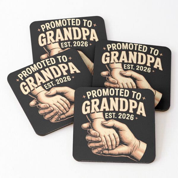 Item preview, Copy of Promoted to Grandpa Est. 2026 Baby Announcement Grandpa designed and sold by MizoX7.