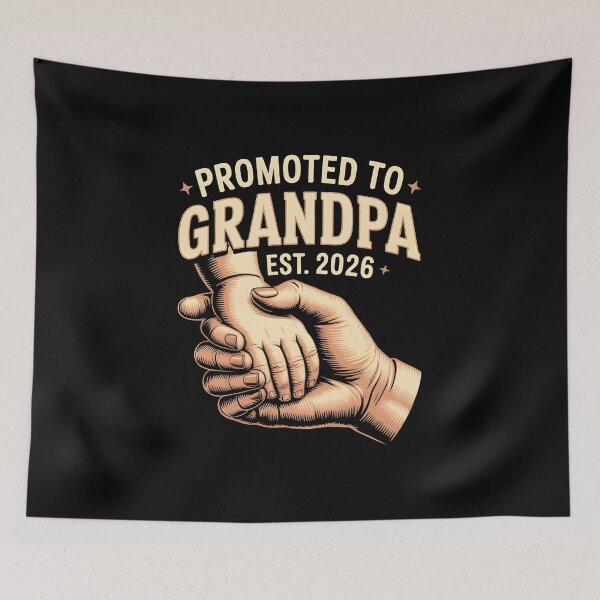 Item preview, Copy of Promoted to Grandpa Est. 2026 Baby Announcement Grandpa designed and sold by MizoX7.