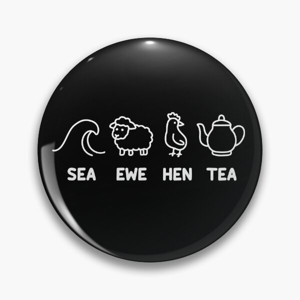Item preview, Sea Ewe Hen Tea Funny Joke designed and sold by NQArtist.