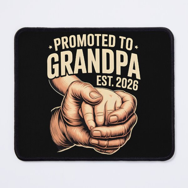Item preview, Copy of Promoted to Grandpa Est. 2026 Baby Announcement Grandpa designed and sold by MizoX7.