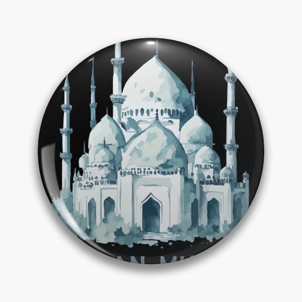 Item preview, Ramadan Mubarak Islamic Calligraphy Design for Muslim Holy Month designed and sold by PixelWaveBD.