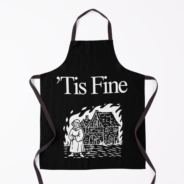 Item preview, Burning Castle Tis Fine designed and sold by SignumShop.