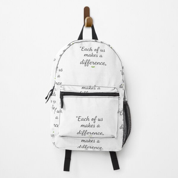 Item preview, Each One of Us Makes a Difference  Inspirational Text Design designed and sold by AlienTechs.