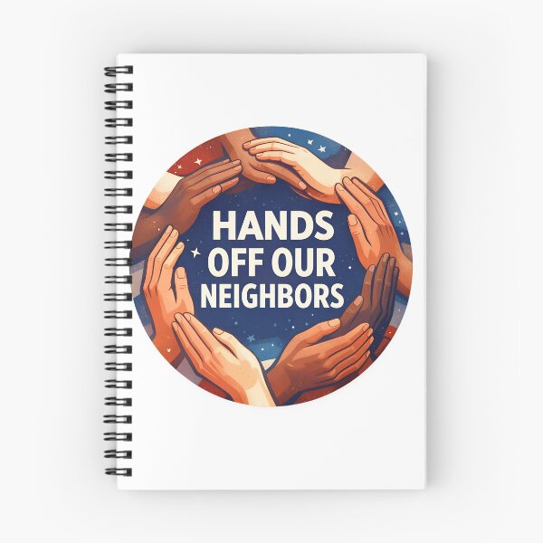 Item preview, Hands Off Our Neighbors - Community Solidarity - Ice Out 2026 - Abolish ICE designed and sold by Velustro Shop.