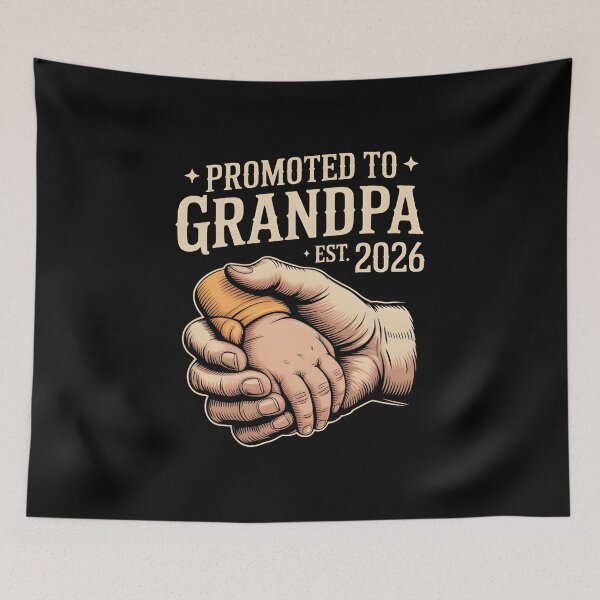 Item preview, Copy of Promoted to Grandpa Est. 2026 Baby Announcement Grandpa designed and sold by MizoX7.