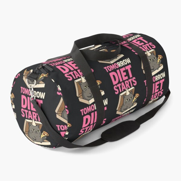 Item preview, Diet Starts Tomorrow – Funny Lazy Cat Humor designed and sold by Taans-Creation.