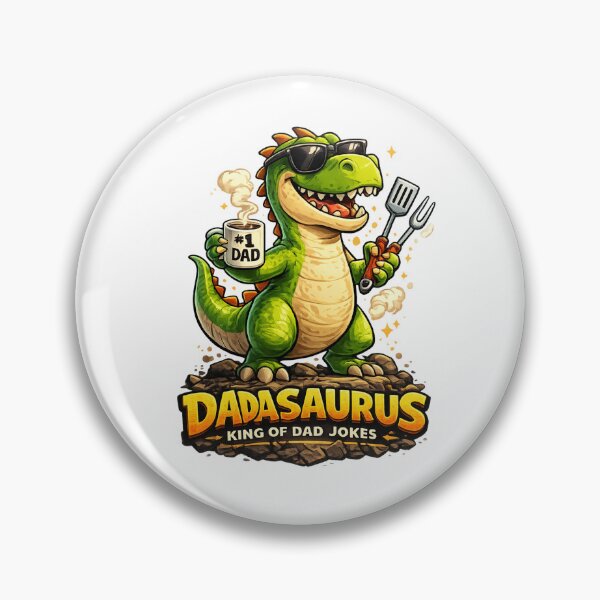 Item preview, Dadasaurus King of Dad Jokes Funny designed and sold by Mukesh Saxena.