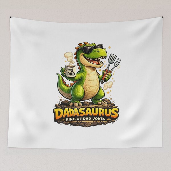 Item preview, Dadasaurus King of Dad Jokes Funny designed and sold by Mukesh Saxena.