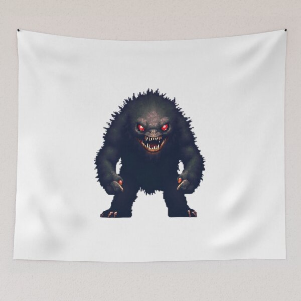 Item preview, terrifying creature red eyes raw power ferocity designed and sold by ART ATTACK ZONE.