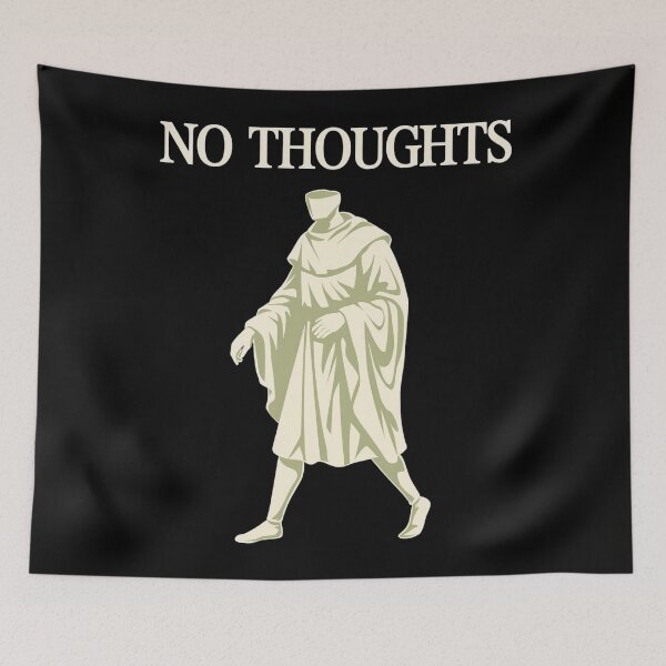 Item preview, Headless Man No Thoughts designed and sold by SignumShop.