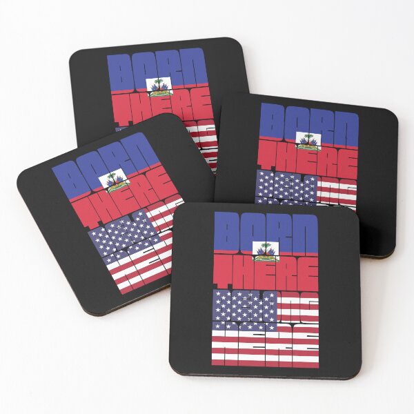 Item preview, Born Haiti Belong American designed and sold by FlagX.