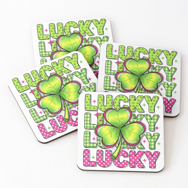 Item preview, Lucky Shamrock, Lucky St Patrick’s Day, Preppy Lucky, St Patricks, Shamrock Lucky Design, Lucky Charm designed and sold by DesignDenDo ⭐⭐⭐⭐⭐.