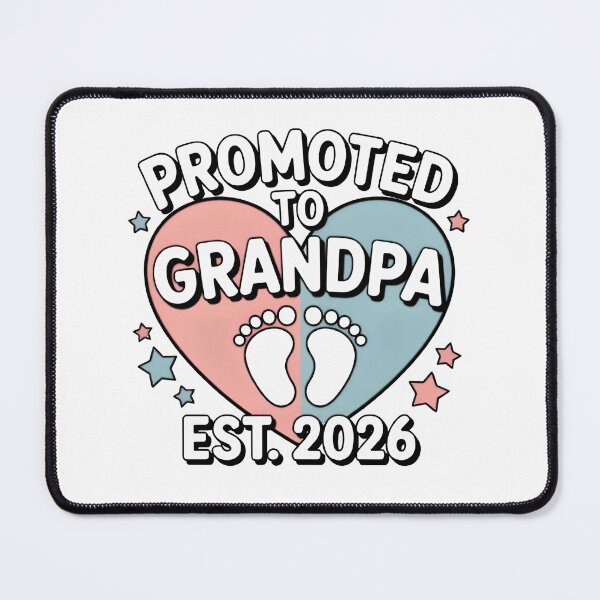 Item preview, Copy of Promoted to Grandpa Est. 2026 Baby Announcement Grandpa designed and sold by MizoX7.