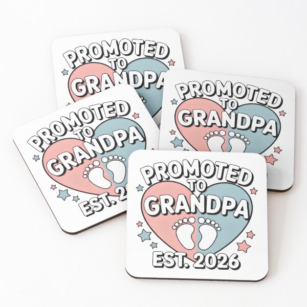Item preview, Copy of Promoted to Grandpa Est. 2026 Baby Announcement Grandpa designed and sold by MizoX7.