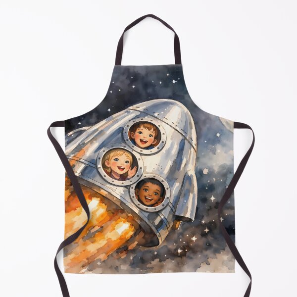 Item preview, Children in a Rocketship Adventure designed and sold by cuprum.