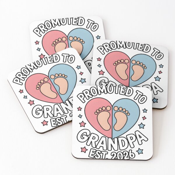 Item preview, Copy of Promoted to Grandpa Est. 2026 Baby Announcement Grandpa designed and sold by MizoX7.