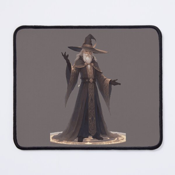 Item preview, Powerful dark wizard fullbody anime style designed and sold by Danime Planet.