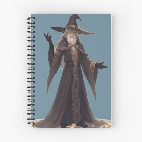 Item preview, Powerful dark wizard fullbody anime style designed and sold by Danime Planet.