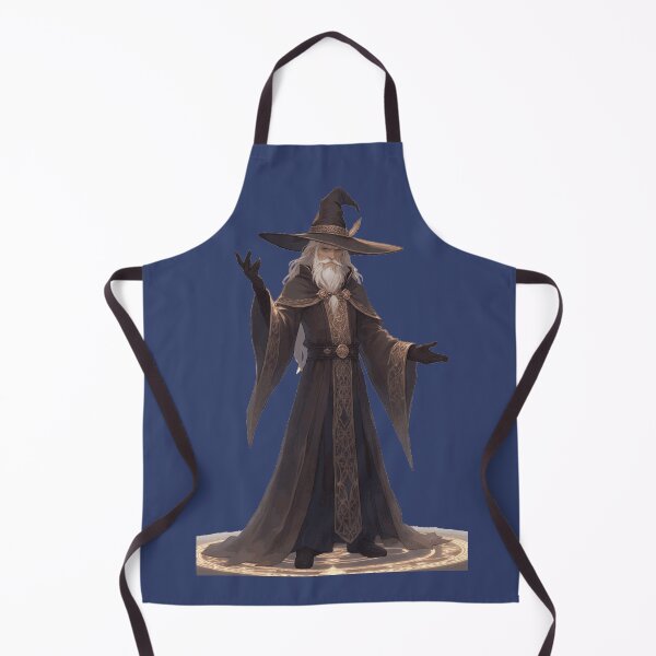 Item preview, Powerful dark wizard fullbody anime style designed and sold by Danime Planet.
