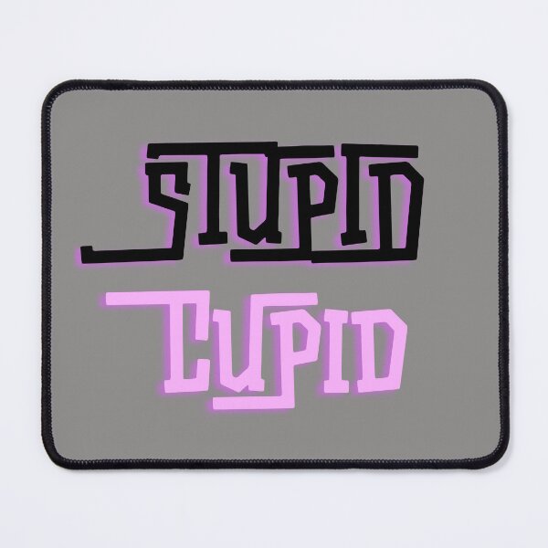 Item preview, STUPID CUPID TEXT designed and sold by BKDIGITALSHOP.