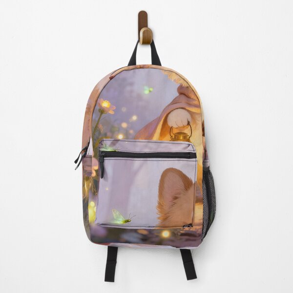 Item preview, Kawaii Pomeranian Lantern Walk – Cute Fluffy Puppy in Magical Firefly Forest Fantasy Night Aesthetic designed and sold by Furfolkz.