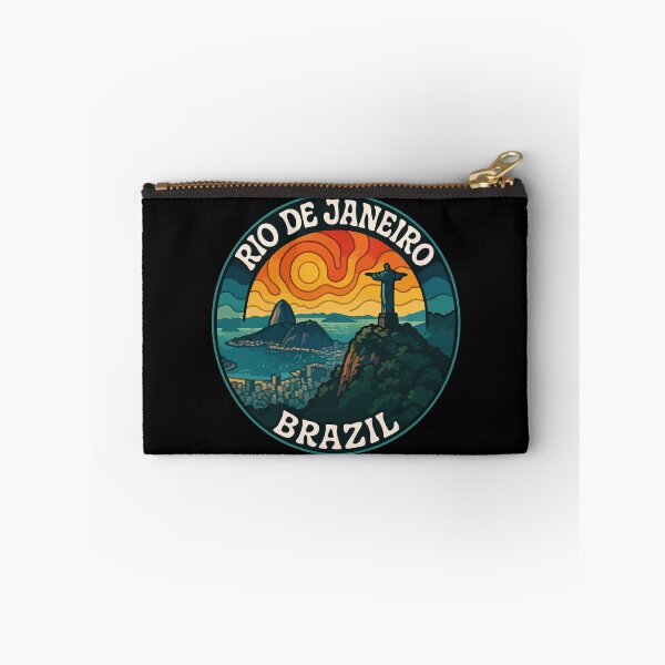 Item preview, Rio De Janeiro Brazil Trippy Art Travel designed and sold by TomFrontierArt.